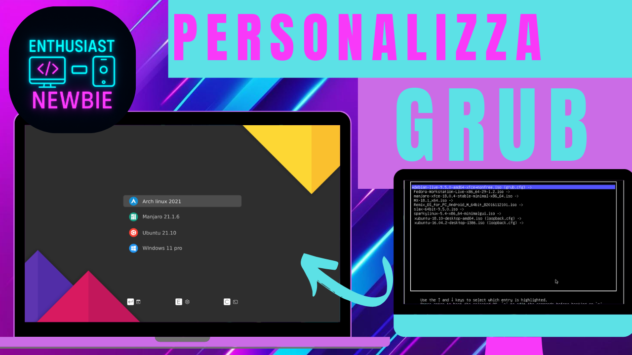 grub customization