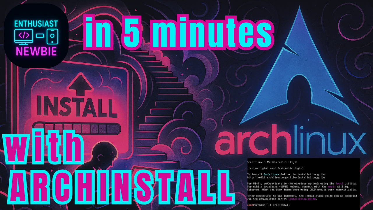 Installare Archlinux con Archinstall